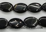 CTE75 15.5 inches 13*18mm oval blue tiger eye gemstone beads