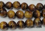 CTE753 15.5 inches 10mm faceted round yellow tiger eye beads wholesale