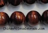 CTE89 15.5 inches 18mm round red tiger eye gemstone beads