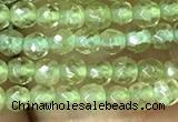 CTG1047 15.5 inches 2mm faceted round tiny peridot gemstone beads