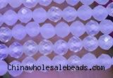 CTG1091 15.5 inches 2mm faceted round tiny quartz glass beads