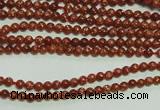 CTG112 15.5 inches 2mm round tiny goldstone beads wholesale