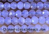 CTG1303 15.5 inches 2mm faceted round blue lace agate beads wholesale