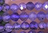 CTG1331 15.5 inches 4mm faceted round iolite beads wholesale