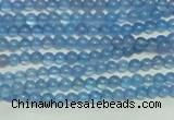 CTG137 15.5 inches 3mm round tiny blue agate beads wholesale