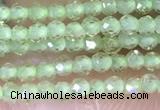 CTG1412 15.5 inches 2mm faceted round peridot beads wholesale