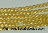 CTG146 15.5 inches 3mm round tiny citrine gemstone beads wholesale