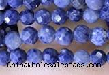 CTG1518 15.5 inches 3mm faceted round sapphire gemstone beads