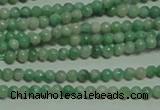 CTG155 15.5 inches 3mm round tiny Qinghai jade beads wholesale