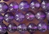 CTG1584 15.5 inches 4mm round amethyst gemstone beads wholesale