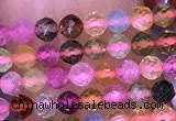 CTG1658 15.5 inches 2.5mm faceted round tiny tourmaline beads