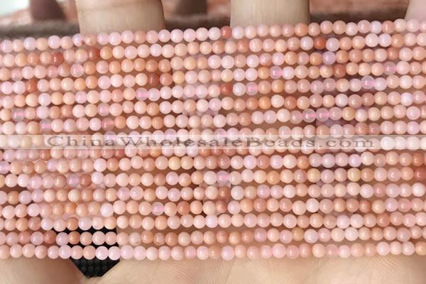 CTG2031 15 inches 2mm,3mm natural pink opal beads