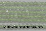 CTG204 15.5 inches 3mm faceted round tiny prehnite gemstone beads