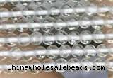 CTG2069 15 inches 2mm,3mm natural white crystal gemstone beads