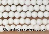 CTG2075 15 inches 2mm,3mm white porcelain beads wholesale