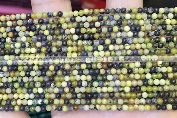 CTG2090 15 inches 2mm,3mm yellow turquoise gemstone beads
