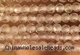 CTG2158 15 inches 2mm,3mm & 4mm faceted round white crystal beads