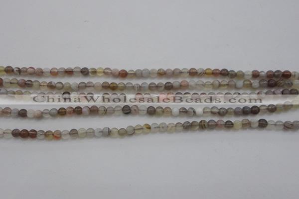 CTG262 15.5 inches 3mm round tiny botswana agate beads wholesale
