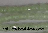 CTG302 15.5 inches 3mm faceted round ting prehnite agate beads