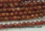 CTG40 15.5 inches 2mm round tiny goldstone beads wholesale