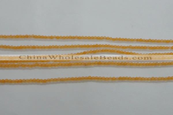 CTG431 15.5 inches 2mm round tiny dyed candy jade beads wholesale