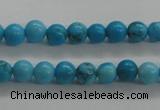 CTG441 15.5 inches 3mm round tiny natural turquoise beads wholesale