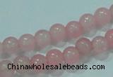 CTG70 15.5 inches 3mm round tiny dyed white jade beads wholesale