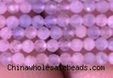 CTG710 15.5 inches 2mm faceted round tiny morganite beads