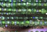CTG747 15.5 inches 2mm faceted round tiny diopside beads