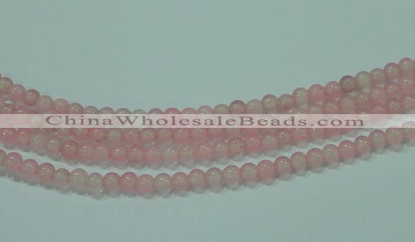 CTG80 15.5 inches 3mm round tiny dyed white jade beads wholesale