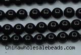 CTK01 15.5 inches 4mm round tektite gemstone beads wholesale