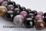 CTO10 16 inch round natural tourmaline gemstone beads wholesale