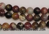 CTO351 15.5 inches 8mm round natural tourmaline gemstone beads
