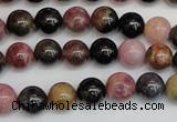 CTO358 15.5 inches 9mm round natural tourmaline gemstone beads