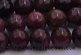 CTO502 15.5 inches 6mm - 6.5mm round natural red tourmaline beads