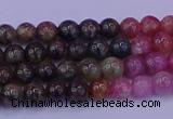 CTO622 15.5 inches 6mm round tourmaline gemstone beads wholesale