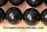 CTO703 15.5 inches 10mm round black tourmaline beads wholesale