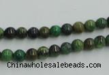 CTP02 15.5 inches 6mm round yellow green pine gemstone beads wholesale