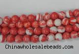 CTU1000 15.5 inches 4mm round synthetic turquoise beads wholesale