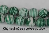 CTU1128 15.5 inches 10mm round synthetic turquoise beads wholesale