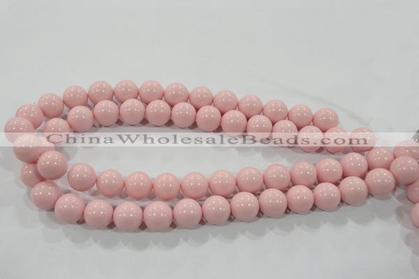 CTU1506 15.5 inches 14mm round synthetic turquoise beads