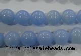 CTU1733 15.5 inches 8mm round synthetic turquoise beads