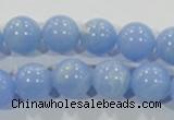 CTU1736 15.5 inches 14mm round synthetic turquoise beads