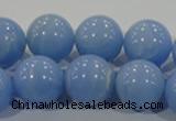 CTU1738 15.5 inches 18mm round synthetic turquoise beads