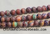 CTU2361 15.5 inches 6mm round synthetic turquoise beads