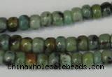 CTU2458 15.5 inches 3*4mm rondelle African turquoise beads wholesale