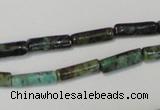 CTU2462 15.5 inches 3*10mm tube African turquoise beads wholesale