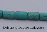 CTU25 15.5 inches 18*25mm rectangle blue turquoise beads Wholesale