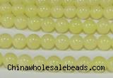 CTU2515 15.5 inches 4mm round synthetic turquoise beads