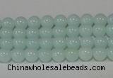 CTU2563 15.5 inches 4mm round synthetic turquoise beads